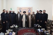 دیدار اعضای شورای علمی کنگره بزرگداشت علامه میرحامد حسین با حضرت آیت الله حسینی بوشهری