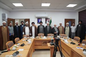دیدار اعضای دبیرخانه کنگره بین المللی بزرگداشت علامه میرحامد حسین لکهنوی رحمه الله با آیت‌الله نورمفیدی