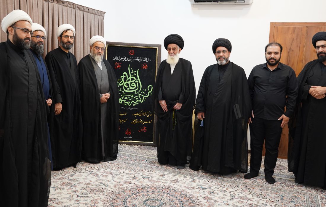 گزارش تصویری دیدار اعضای دبیرخانه کنگره بین المللی بزرگداشت علامه میرحامد حسین لکهنوی رحمه الله با آیت الله میرسید محمد یثربی دام ظله