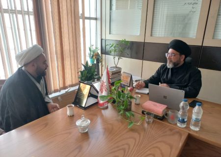 معاون فرهنگی دانشگاه مجازی مهر البرز با معاون بنیاد بین‌المللی امامت دیدار کردند