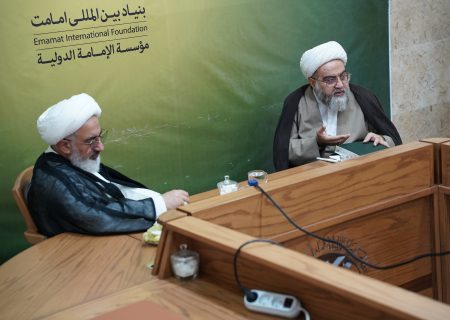 گزارش تصویری بازدید حجت الاسلام والمسلمین حکیم الهی(زیدعزه) نماینده مقام معظم رهبری در کشور هندوستان از بنیاد بین المللی امامت