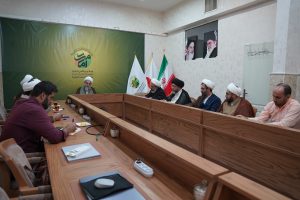 آقای ولیخانی مدیر مرکز تخصصی نماز و معاونان از بنیاد بین المللی امامت