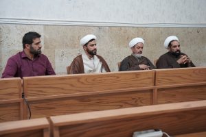 آقای ولیخانی مدیر مرکز تخصصی نماز و معاونان از بنیاد بین المللی امامت