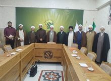 گزارش تصویری  دیدار آقای ولیخانی مدیر مرکز تخصصی نماز و معاونان از بنیاد امامت