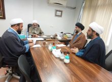 مسئولان مراکز آموزش کاربردی مهارتی حوزه‌های علمیه فارس و زنجان با ریاست بنیاد بین المللی امامت در قم دیدار و گفت‌وگو کردند
