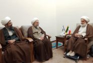 حجت الاسلام والمسلمین دکتر محمدتقی سبحانی با حضرت آیتالله تحریری دیدار کردند