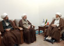حجت الاسلام والمسلمین دکتر محمدتقی سبحانی با حضرت آیتالله تحریری دیدار کردند