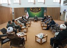 گزارش تصویری دیدار شورای مرکزی مجمع علما و طلاب جاغوری افغانستان با ریاست بنیاد بین المللی امامت