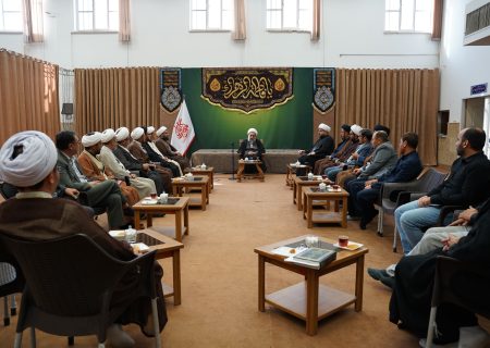 اعضای شورای مرکزی مجمع علما و طلاب جاغوری با ریاست محترم بنیاد بین المللی امامت دیدار کردند