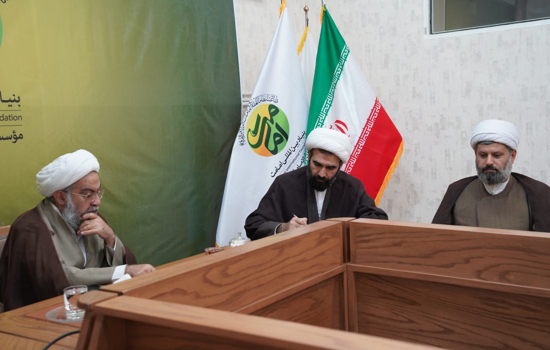 گزارش تصویری دیدار حجت الاسلام والمسلمین نقدی مدیر حوزه علمیه استان گیلان و همراهان با حجت‌الاسلام والمسلمین دکتر محمد تقی سبحانی و بازدید از بنیاد بین‌المللی امامت