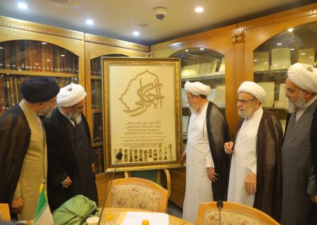 گزارش تصویری آیین رونمایی از پوستر «کنگره جهانی هزاره علامه کراجکی»