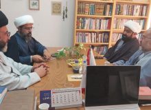 نشست مشترک مسئول مرکز آموزشهای کاربردی مهارتی حوزه علمیه فارس با معاون فرهنگی و نماینده بنیاد بینالمللی امامت در قم برگزار شد.